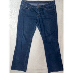 Gap Premium Boot Cut Jeans Women 36x30 size 14/32R Blue Denim Relaxed Pockets